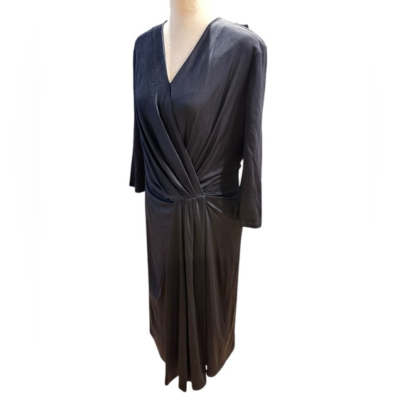 Hugo Boss Jersey openblue midi dress size M - Picture 8 of 15